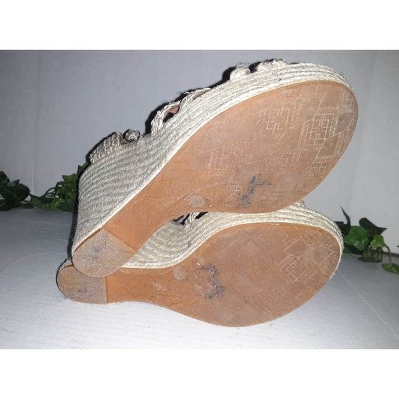 Lucky Brand Lainey Braided Jute Wedge Sandal - Picture 6 of 16